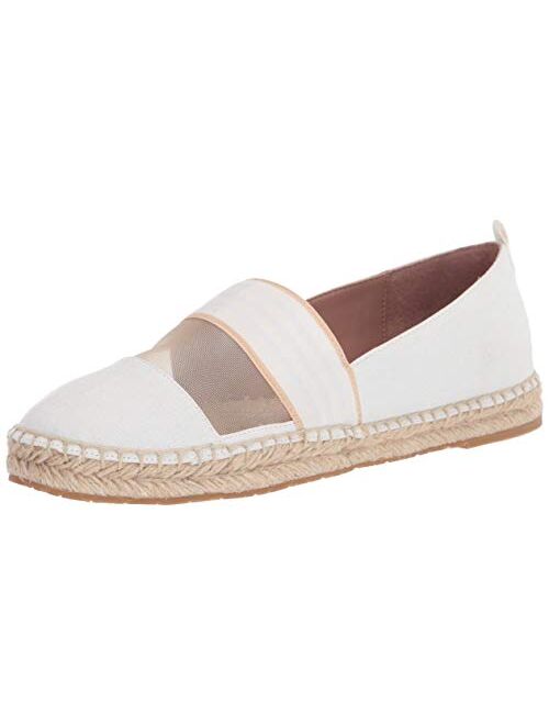 ZAC Zac Posen Women's Aline Flat Espadrille with Mesh and Ribbon Details Loafer