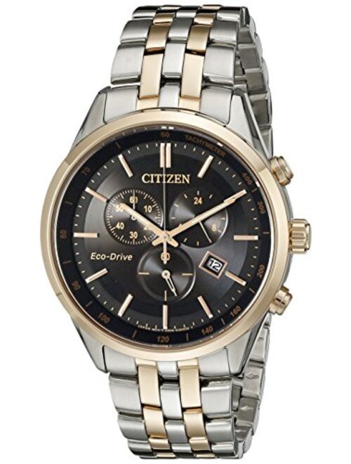 Citizen Men's Eco-Drive Chronograph Watch with Date, AT2146-59E