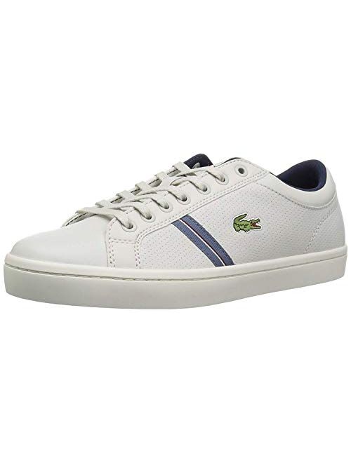 Lacoste Men's Straightset Lace-Up Sneaker