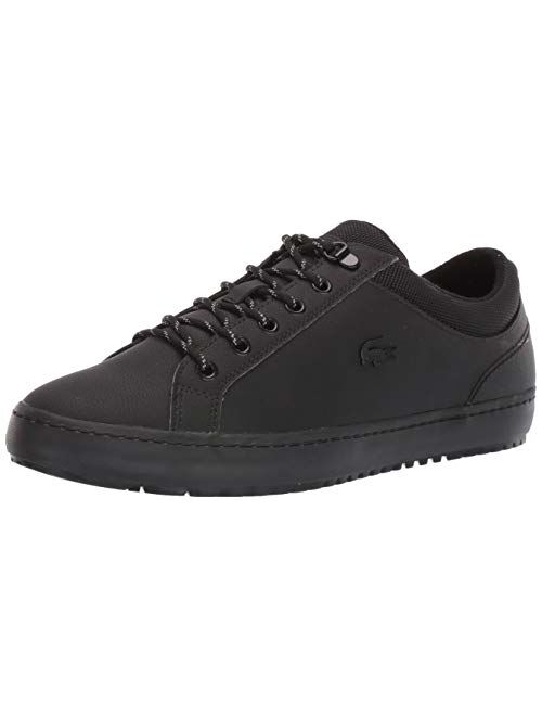 Lacoste Men's Straightset Lace-Up Sneaker