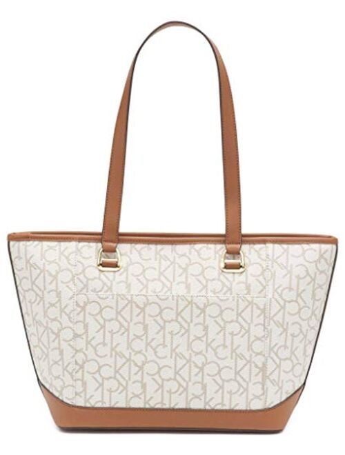 Calvin Klein Mercy Signature Shoulder Bag - Macy's