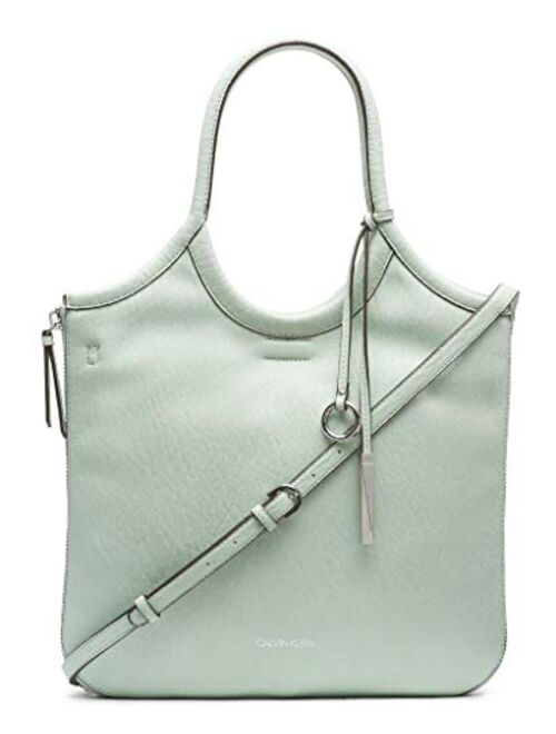 Calvin Klein Gabrianna Novelty Slim Side Zip Tote