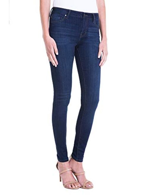 Liverpool Women's Abby Skinny High Performance Denim, Doheny Dark