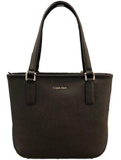 Saffiano Leather Tote Black