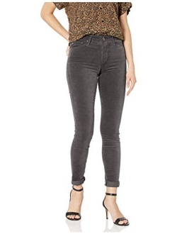 AG Adriano Goldschmied Women's Velvet Farrah High-Rise Skinny