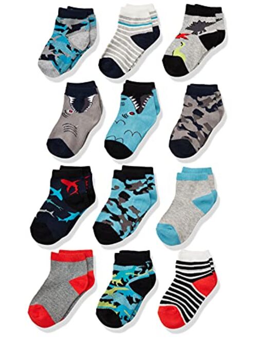 Spotted Zebra Kids Cotton Crew Socks