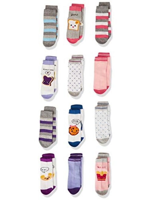 Spotted Zebra Kids Cotton Crew Socks