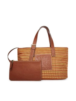 Nettie Raffia Tote Bag