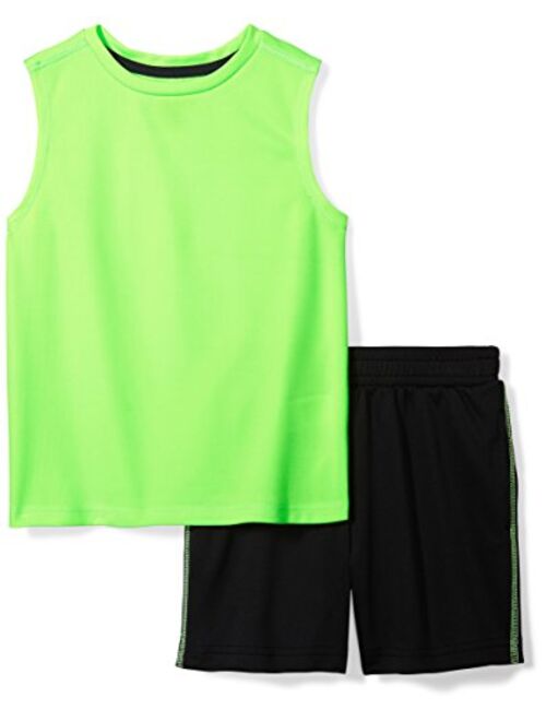 Amazon Brand - Spotted Zebra Boys' Active Tank and Shorts Set