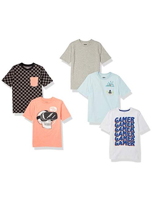 Spotted Zebra Boys' Short-Sleeve T-Shirts