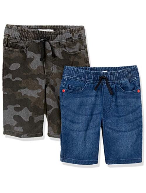 Amazon Brand - Spotted Zebra Boys' Stretch Denim Shorts