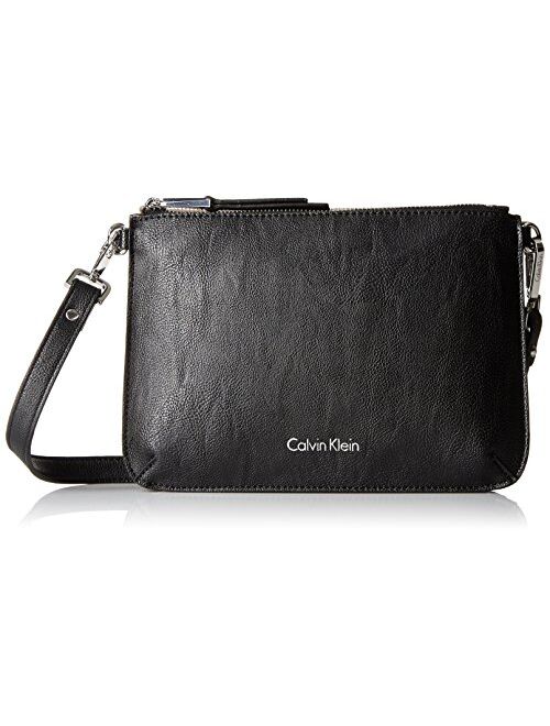 Calvin Klein Reversibles Top Zip Pebble Crossbody