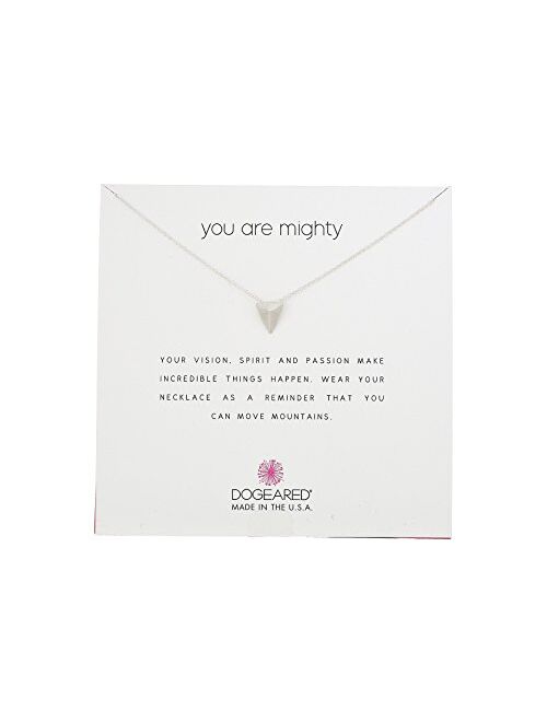 Dogeared Women's You are Mighty, Pyramid Necklace