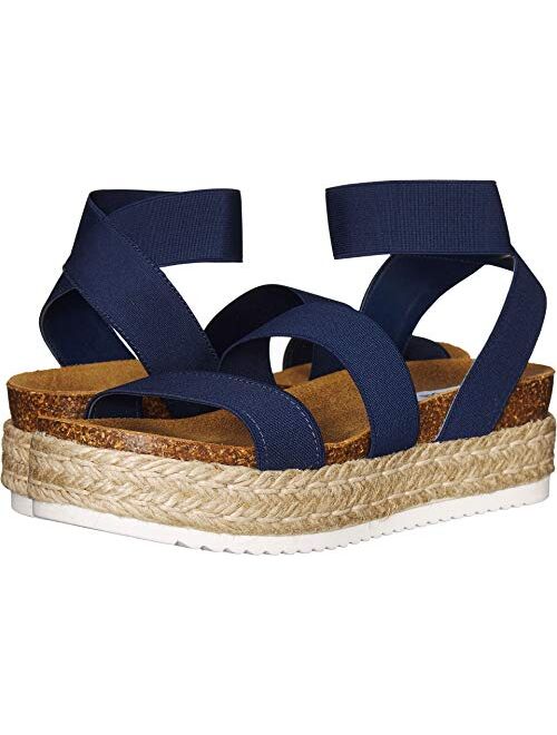 Steve Madden Women's Kimmie Espadrille Wedge Sandal