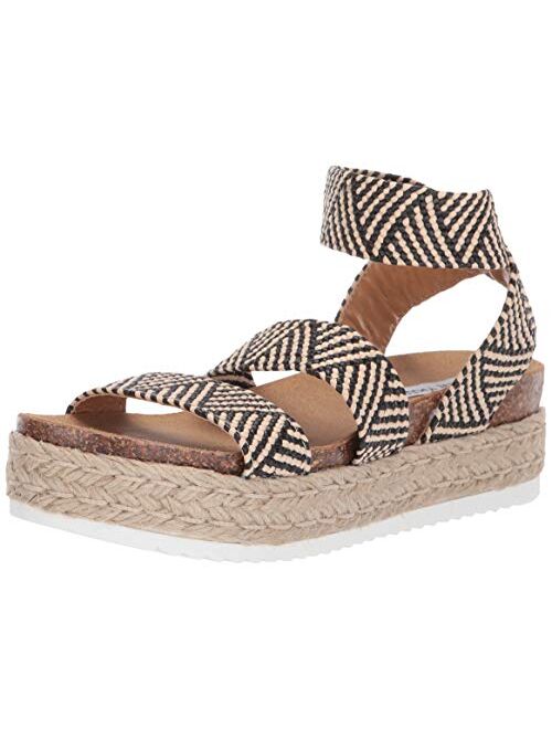 Steve Madden Women's Kimmie Espadrille Wedge Sandal