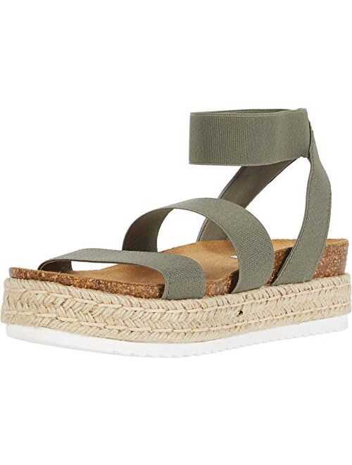 Steve Madden Women's Kimmie Espadrille Wedge Sandal