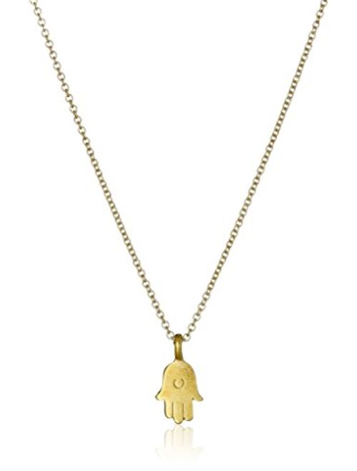 Dogeared All Is Well-Hamsa Necklace, 16"