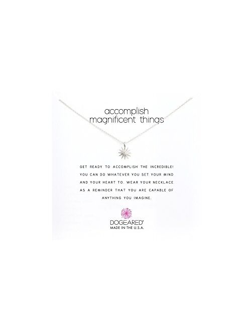 Dogeared Accomplish Magnificent Things Necklace 16"