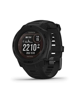 010-02064-00 Instinct, Rugged Outdoor Watch with GPS, Features Glonass and Galileo, Heart Rate Monitoring and 3-Axis Compass, Graphite