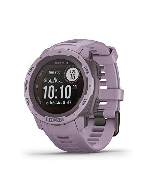 Garmin 010-02064-00 Instinct, Rugged Outdoor Watch with GPS, Features Glonass and Galileo, Heart Rate Monitoring and 3-Axis Compass, Graphite