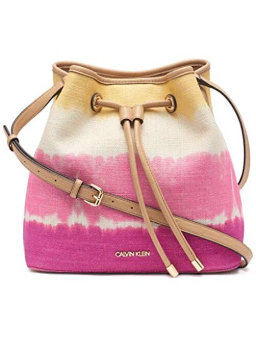 Calvin Klein Women's Gabrianna Novelty Bucket Shoulder Bag