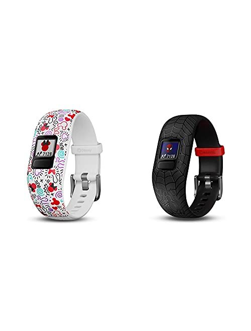 Garmin vivofit jr. 2, Kids Fitness/Activity Tracker, 1-Year Battery Life, Adjustable Band, Disney Minnie Mouse