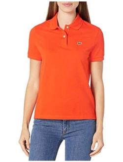 Women's Classic Fit Short Sleeve Petit Piqu Polo