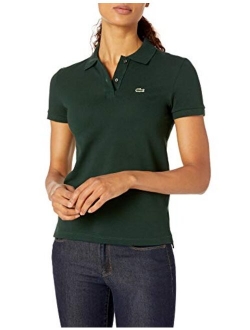 Women's Classic Fit Short Sleeve Petit Piqu Polo