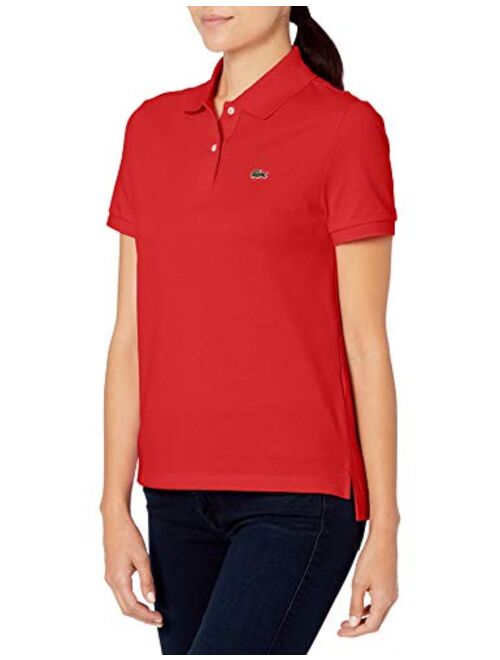 Lacoste Women's Classic Fit Short Sleeve Petit Piqué Polo