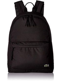 Solid Zipper Closure Backpack