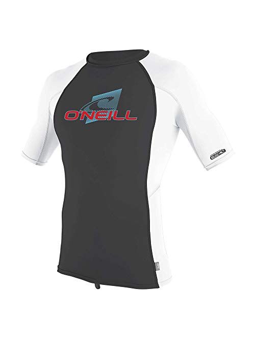 O'Neill Youth Premium Skins Upf 50+ Short Sleeve Rash Guard