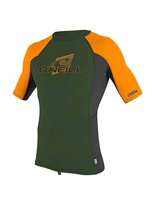 O'Neill Youth Premium Skins Upf 50+ Short Sleeve Rash Guard