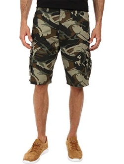 Men's Cohen Camouflage Printed Cargo Short