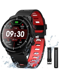 Smart Watch Fitness Tracker for Men Women, Waterproof Activity Tracker Watches with Heart Rate Monitor Step Counter Sleep Tracker Call Message Reminder Smartwatch Compati