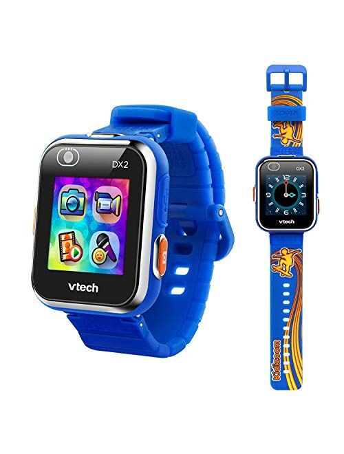 VTech KidiZoom Smartwatch DX2, Special Edition Floral Birds with Bonus Vivid Violet Wristband