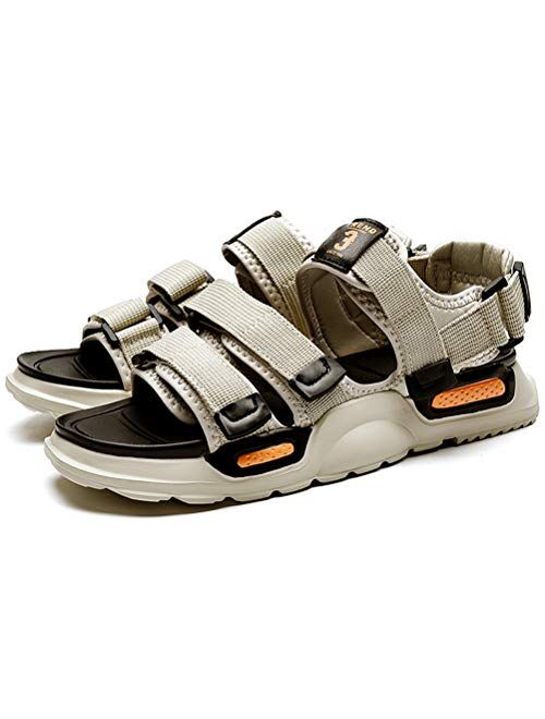 Mens Hiking Sandals Sport Sandal Lightweight Trail Walking Shoes for Beach Water Arch Support