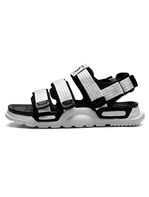 Mens Hiking Sandals Sport Sandal Lightweight Trail Walking Shoes for Beach Water Arch Support