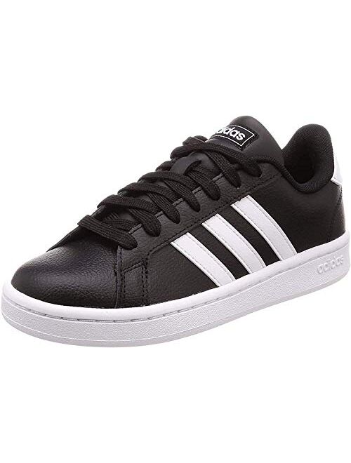 Adidas Men's Grand Court Tennis Shoes, Black