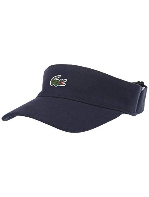 Lacoste Men's Sport Petit Pique Golf Visor Cap