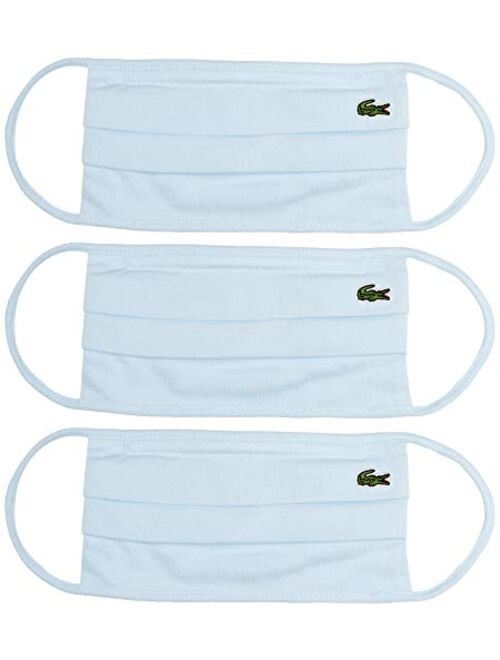 Lacoste Cotton Piqué Pack Of 3 Face Mask