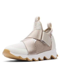 - Womens Kinetic Sneak, Knit Sneaker with Scalloped Sole and Stretch Straps