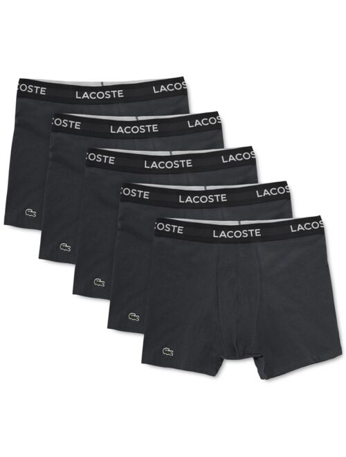 Lacoste Men's Cotton 5-Pk. Boxer Briefs