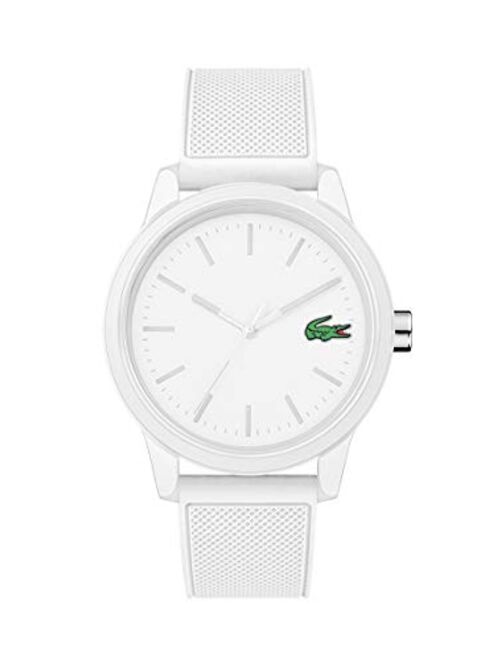 Lacoste Men's 12.12 Green Silicone Strap Analog Watch 42mm