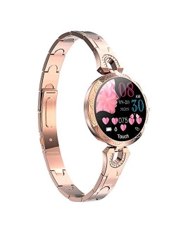 Classic Women Smart Bracelet Blood Pressure Heart Rate Monitor Dress Watches for iOS Android Fitness Tracker for Women