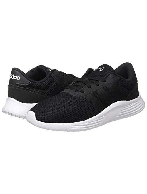 adidas Men's Lite Racer 2.0 Sneaker, Core Black/Footwear White/Core Black