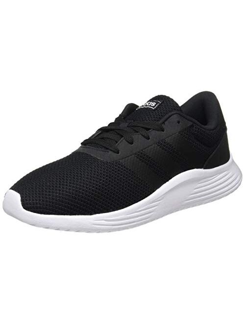 adidas Men's Lite Racer 2.0 Sneaker, Core Black/Footwear White/Core Black