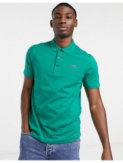 Sport logo polo in dark green