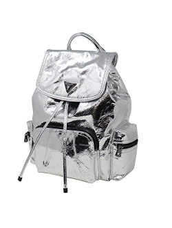 Women's Backpack Handbags, Silver, 28x15x32 cm