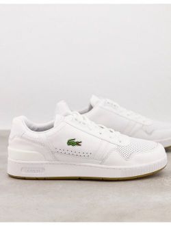 T-clip Lace-up sneakers in white