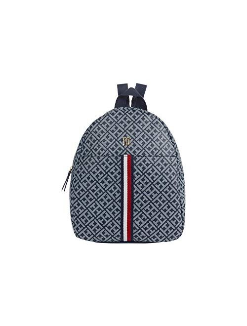 Tommy Hilfiger Rita II - Medium Backpack Black/Cream One Size